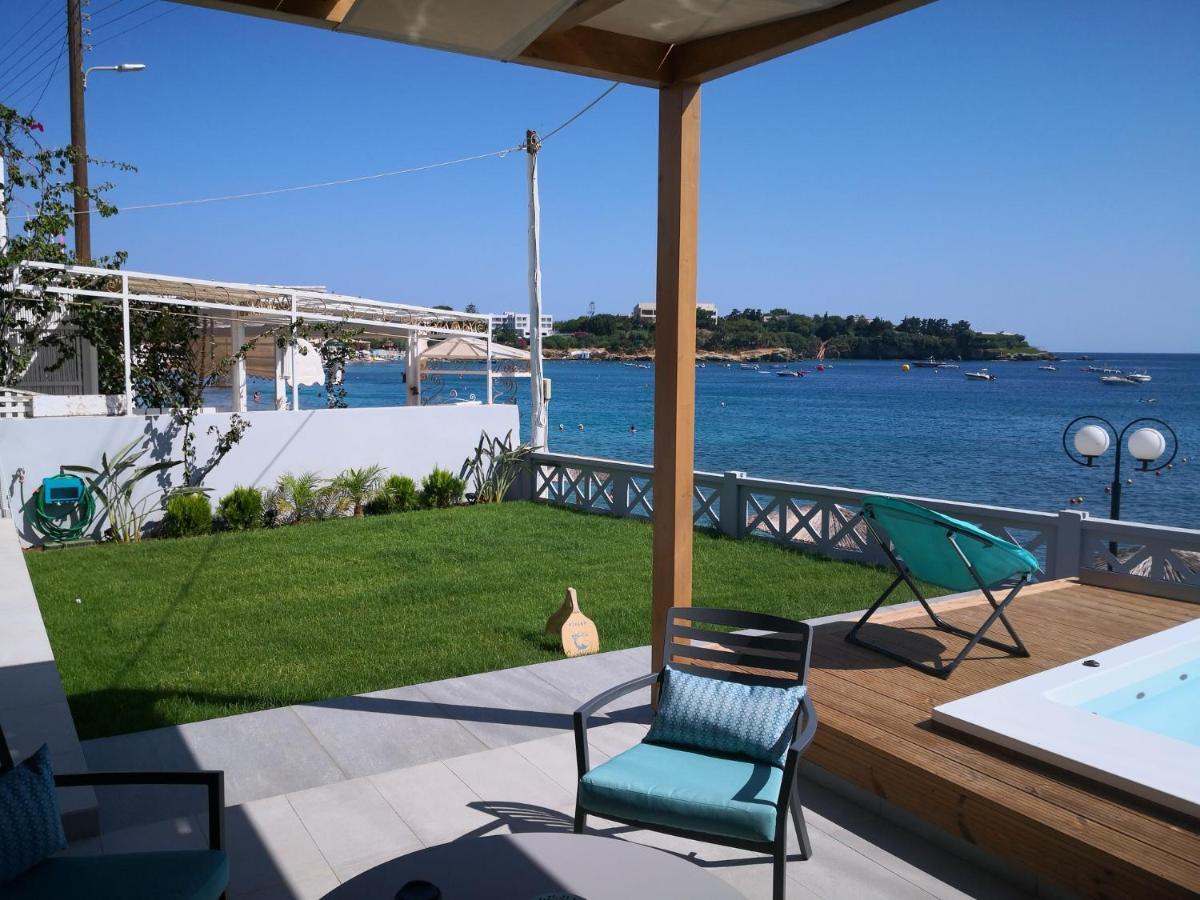 Lenico Seafront Villa Agia Pelagia  Buitenkant foto