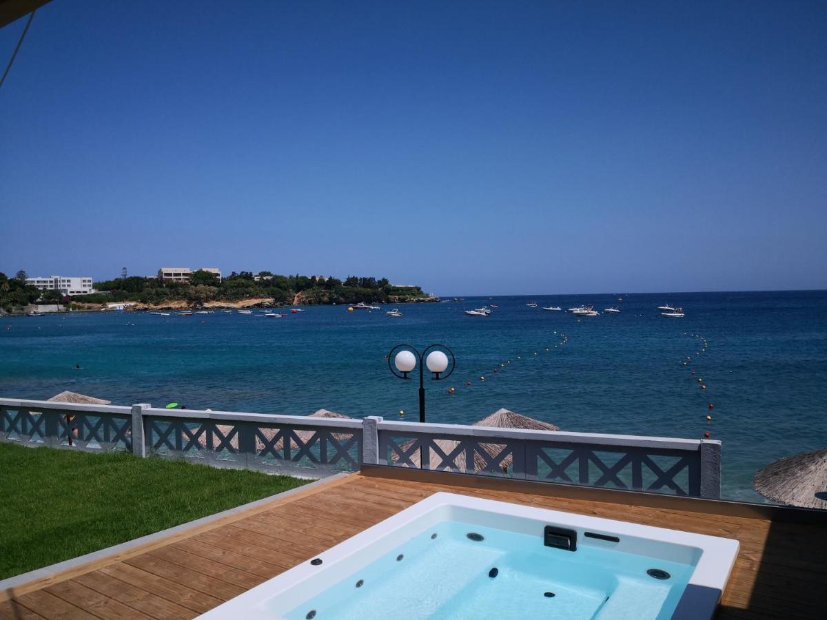 Lenico Seafront Villa Agia Pelagia  Buitenkant foto