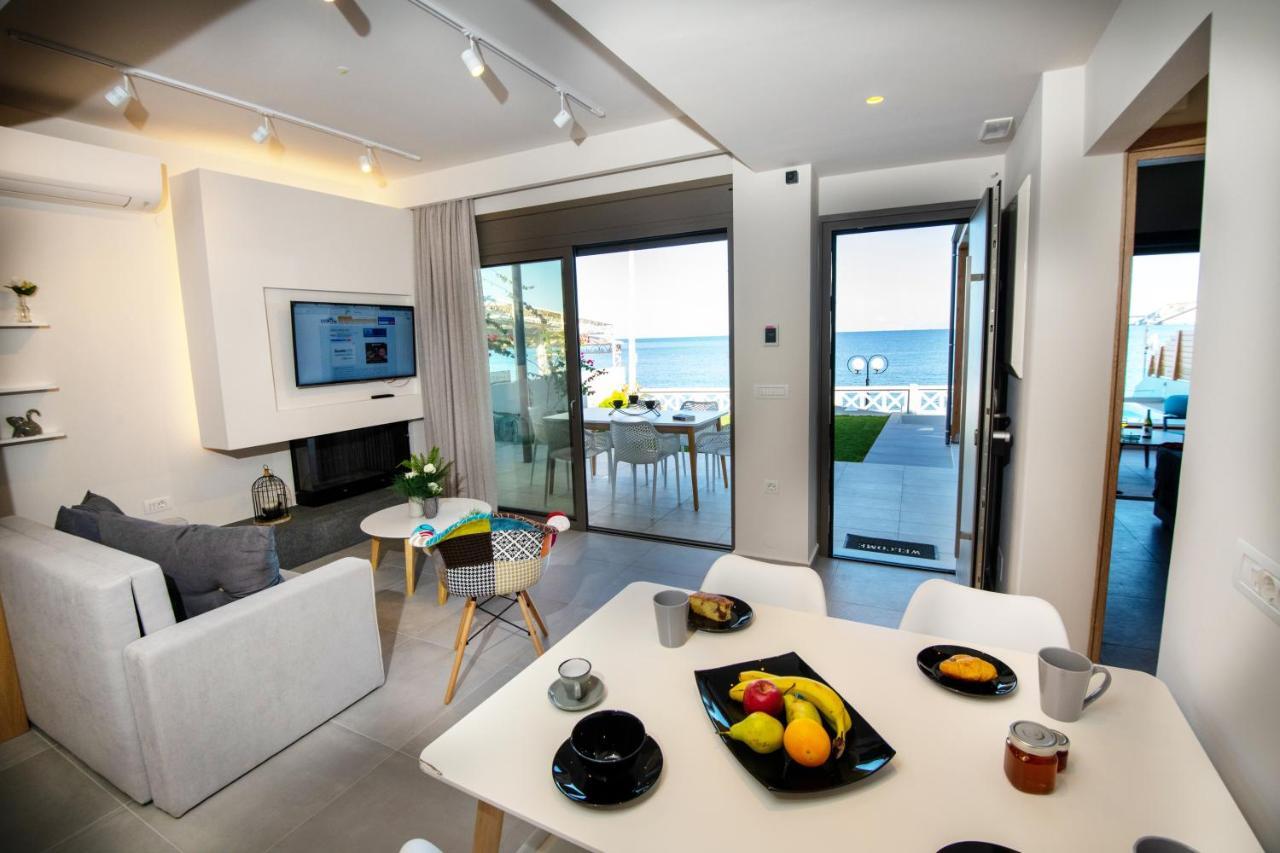 Lenico Seafront Villa Agia Pelagia  Buitenkant foto